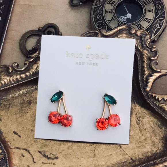 kate spade Jewelry Kate Spade Ma Cheri Cherry Earrings Poshmark